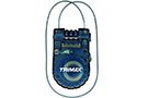 Trimax Retractable Cable 3-Digit Combination Lock
