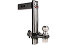12-inch Trimax Powder Coated Drop Hitch with Stainless Steel Face