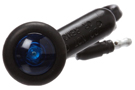Super 33 Black Grommet Mount Blue LED Auxiliary Light