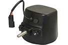 VisionX HID 4500 Series light in black housing with adjustable mounting base