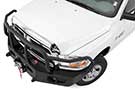 Warn Heavy Duty Front Bumper with Grille or Brush Guard for Dodge Truck