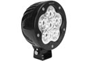 Ultra Series 6.1 Inch Round LED Auxiliary Light; Flood Pattern