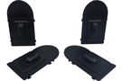 Westin Step Board Black Plastic Light Cavity Covers