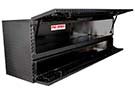 Westin Brute High Capacity Stake Bed Contractor Tool Box in textured black finish