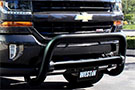 Chevy SUV with Westin Contour 3.5" Bull Bar Black Powdercoat