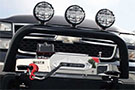 Westin Max Winch Tray with optional light bar.
