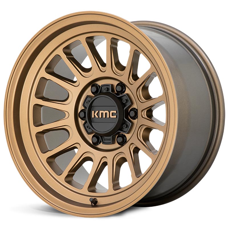 KMC KM724 Impact OL Matte Bronze Wheels - Bold Look & Performance