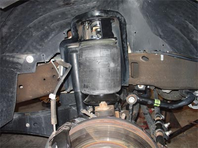 Air bag suspension kit for trucks firestone
