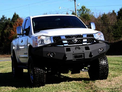 Nissan pickup custom bumpers #8