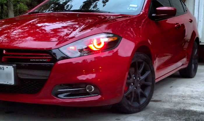 Oracle Pre Assembled Halo Lights Dodge Dart 4wheelonline Com