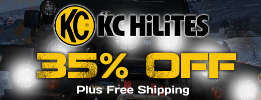 KC Hilites off road and driving lights