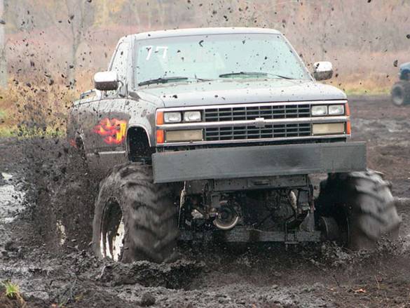 mudding tires are useful if you get the right ones