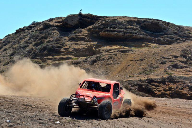 Champ truck in the desert
