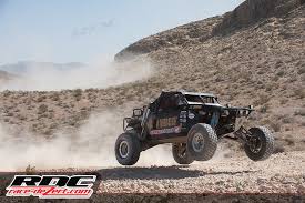 Justin Lofton's race truck in the desert