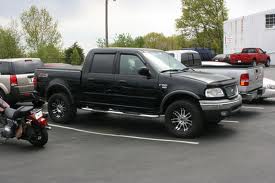 Black Ford F-150 with Mamba wheels