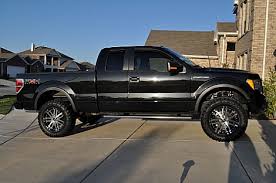 more black Ford F-150 with Mamba wheels