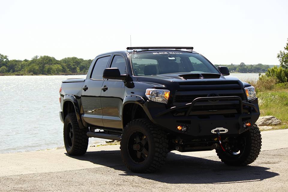 Toyota truck with Vision Wheels