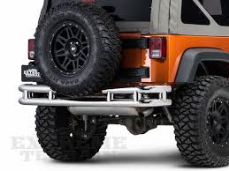 Jeep tubular rear bumper