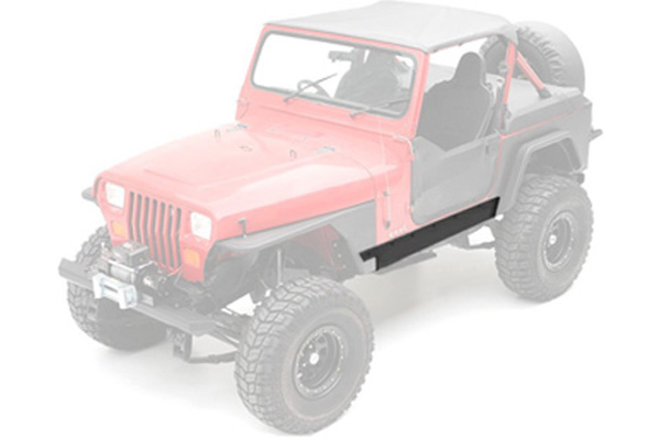 Smittybilt XRC Rocker Guards 87-95 Wrangler YJ | 4WheelOnline.com