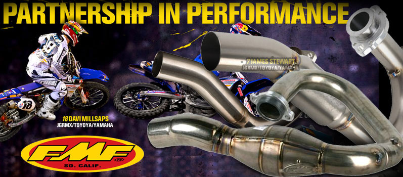 Banner ad for FMF exhaust