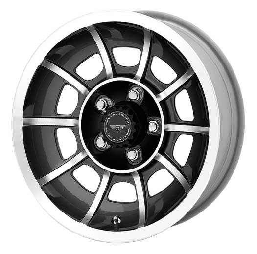 American Racing VN Wheels VN47 Vector Satin Black | 4WheelOnline.com