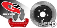 G2 Axle and Gear JK Big Brake Kit