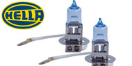 Hella H3 Xenon Blue Halogen Bulbs