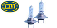 Hella H7 Xenon Blue Halogen Bulbs