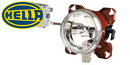 Hella 90mm DE Xenon High Beam Classic Module with Position Light