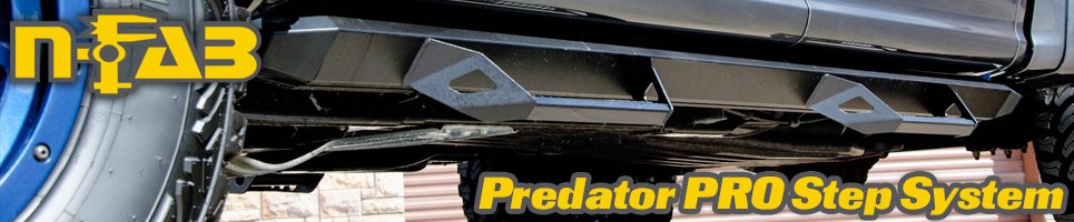 N-Fab Predator PRO Step System | 4WheelOnline.com