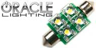 Oracle 37MM 4 LED Festoon Bulbs 3-Chip