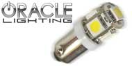 Oracle BA9S 5 LED 3-Chip Bayonet Bulbs