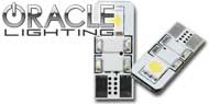 Oracle T10 2 LED 3 Chip Flank Bulbs