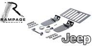 Rampage Polished Stainless Hood Set