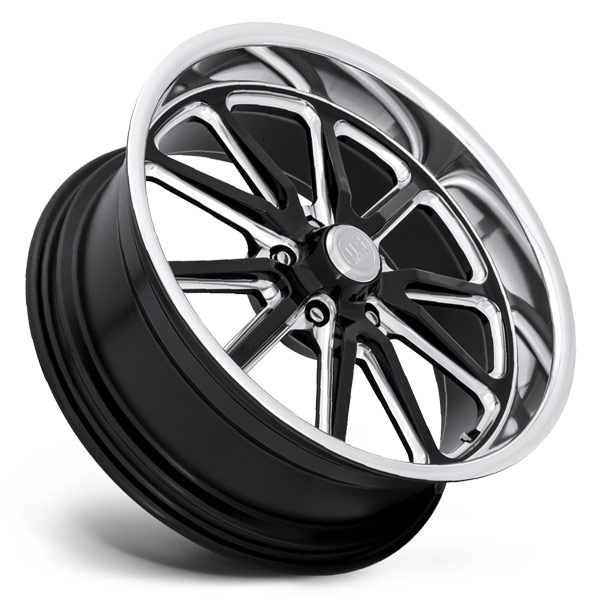 Us Mags U117 Rambler Gloss Black Milled Wheels 