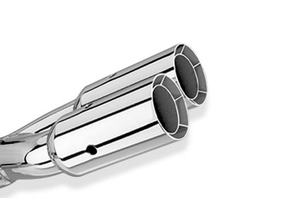 Borla Polished Tips: Dual Round Intercooled