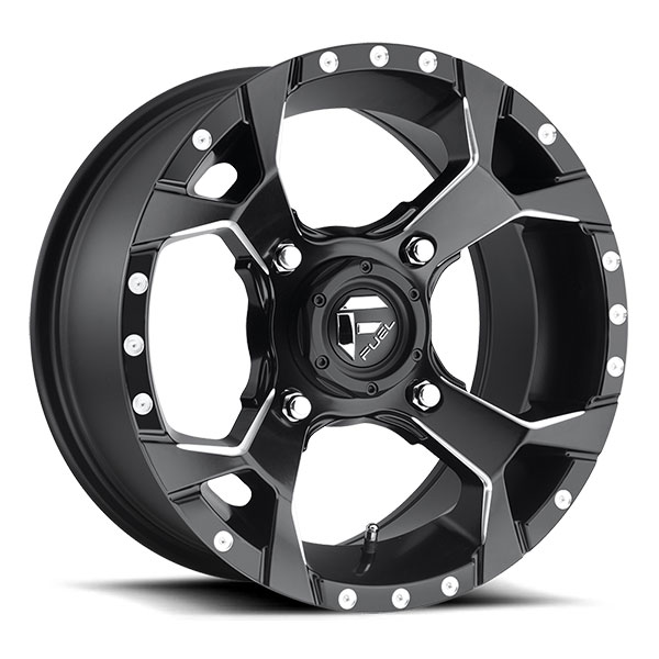 Fuel Wheels D546 Assault Matte Black Milled