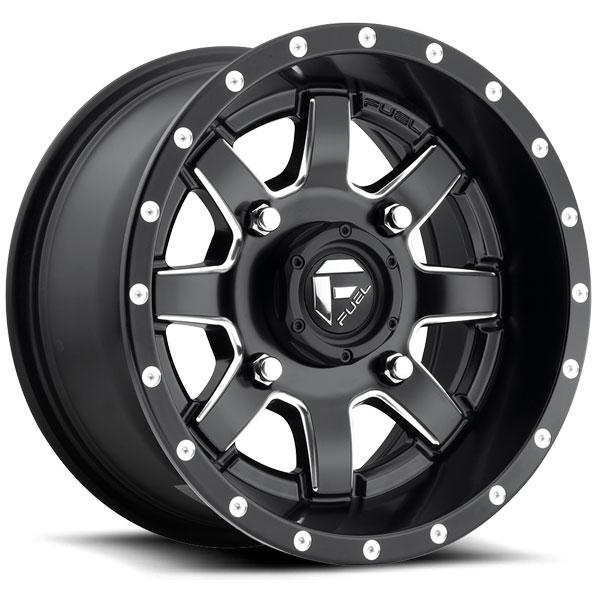 Fuel Wheels D538 Maverick Black Milled | 4WheelOnline.com