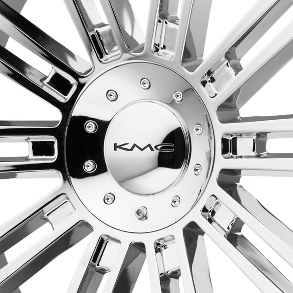 KMC KM677 D2 Chrome Wheels | 4WheelOnline.com