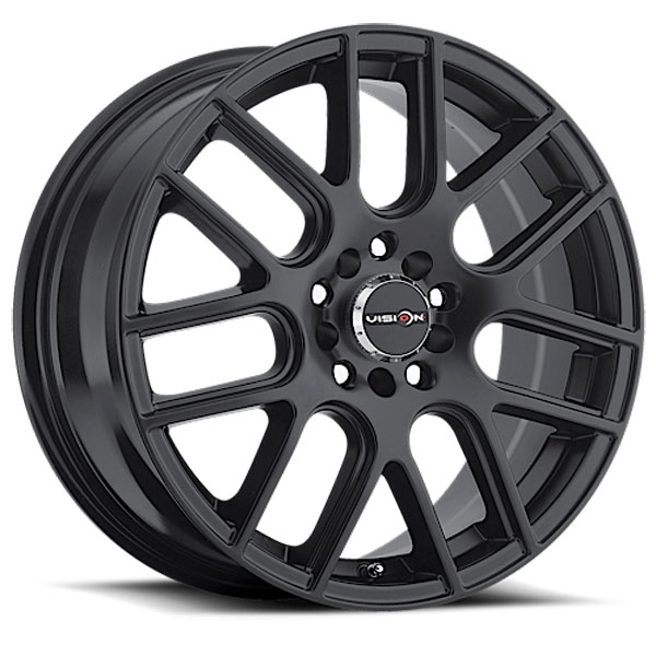 Vision Wheels 426 Cross Matte Black Wheels | 4WheelOnline.com