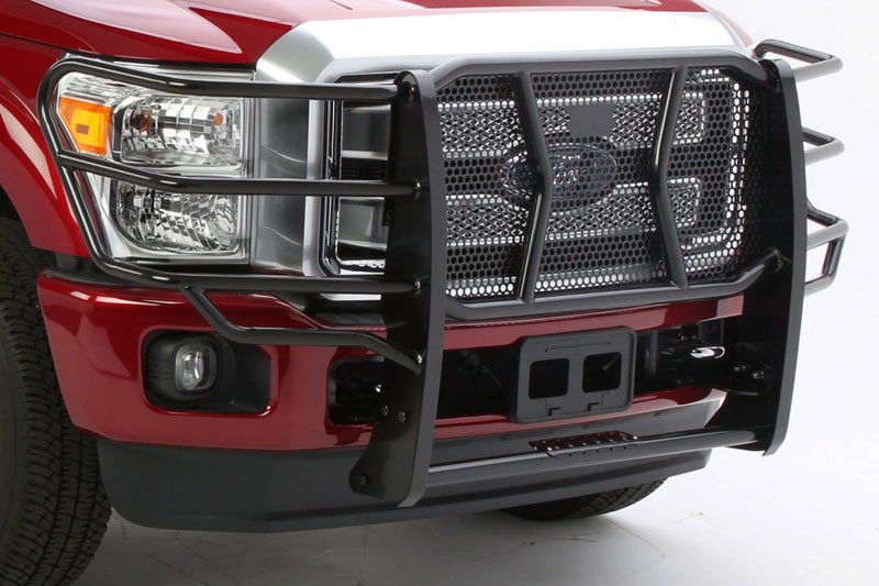 Go Rhino Wrangler Grille Guard Black | 4WheelOnline.com