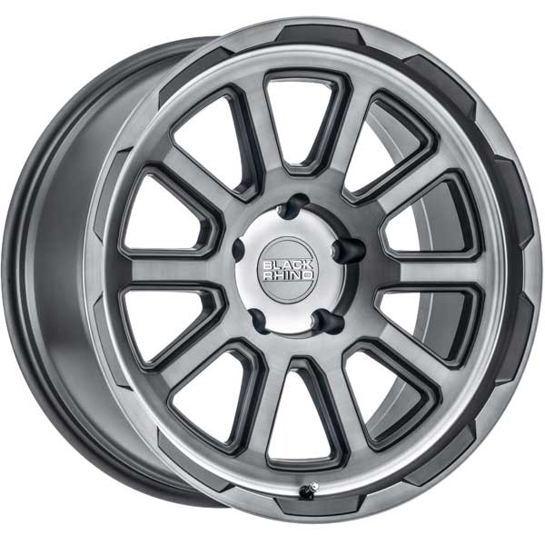 Black Rhino Chase Brushed Gun Metal Wheels | 4WheelOnline.com