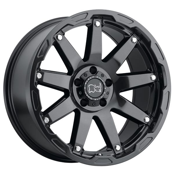 Black Rhino Oceano Gloss Gun Black w/ SS Bolts Wheels | 4WheelOnline.com