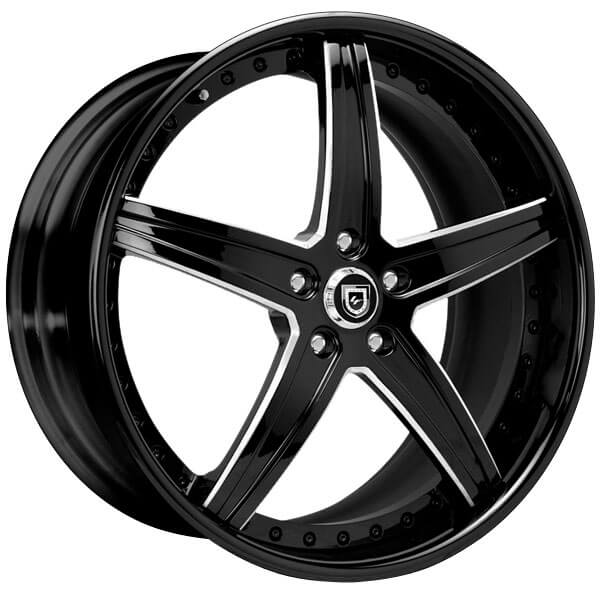 Lexani LF-705 Black Wheels | 4WheelOnline.com