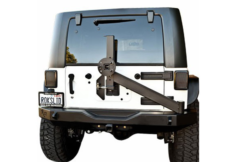 Rock-Slide Engineering Rigid Series Full Rear Bumper with Integrated ...