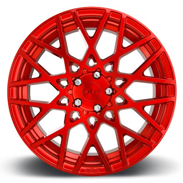 Rotiform BLQ R109 Gloss Red Wheels | 4WheelOnline.com