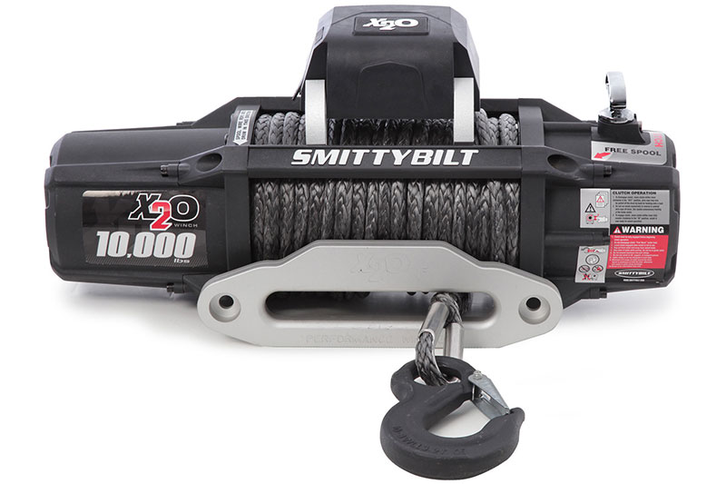 Smittybilt X2O-10 Comp Gen2 Waterproof Winch with Synthetic Rope and ...