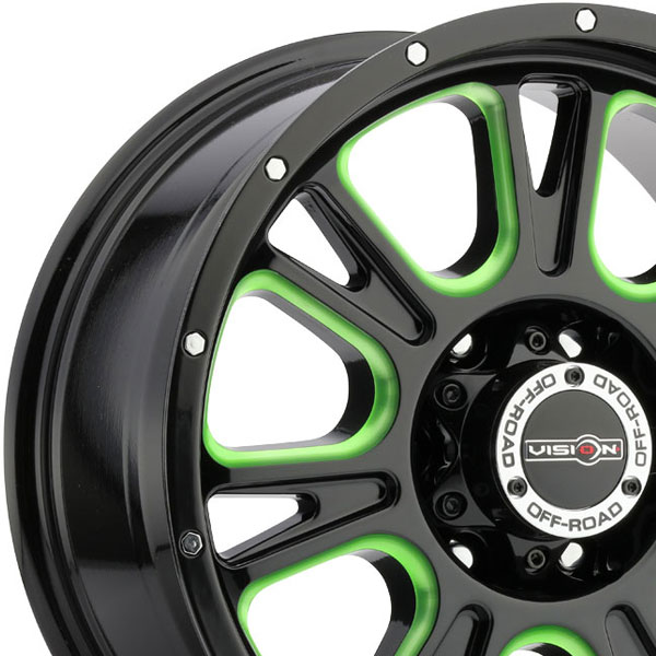 green machine wheels