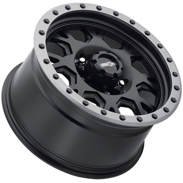 Vision Wheels GV8 Invader Matte Black Anthracite Lip | 4WheelOnline.com