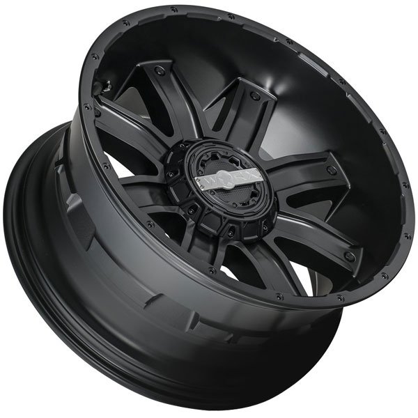 Worx 813SB Destroyer Satin Black w Satin Clear Coat Wheels